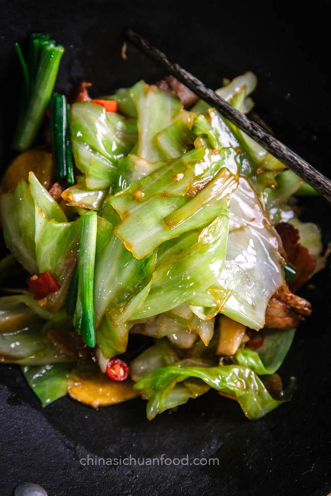 Dry Pot Cabbage |chinasichuanfood.com