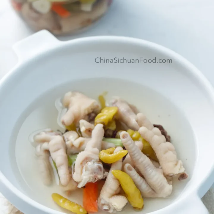 pickled chicken feet|chinasichuanfood.com